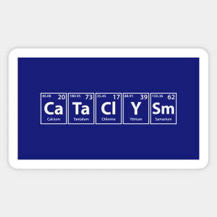 Cataclysm (Ca-Ta-Cl-Y-Sm) Periodic Elements Spelling Sticker